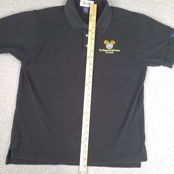 Walt Disney World Polo Shirt Adult Medium 50 Years Happiest Celebration On Earth - Picture 10 of 13